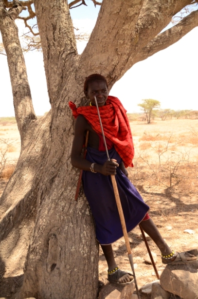 Our friendly Masai Warrior